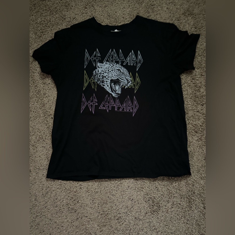 Def Leopard oversize shirt - Picture 1 of 3